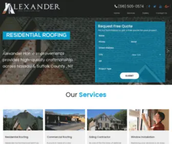 Alexanderhi.com(Alexander Home Improvements) Screenshot