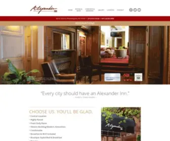 Alexanderinn.com(Alexander Inn) Screenshot