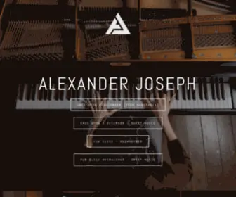 Alexanderjoseph.com(Alexander Joseph) Screenshot