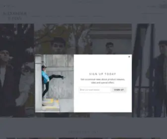 Alexanderjulian.com(Alexander Julian) Screenshot