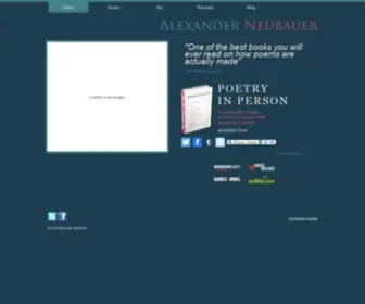 Alexanderneubauer.com(Alexander Neubauer) Screenshot