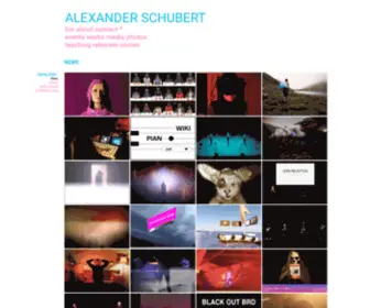 Alexanderschubert.net(Music)) Screenshot