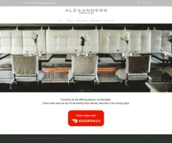 Alexanderson30TH.com(Alexander's On 30th) Screenshot