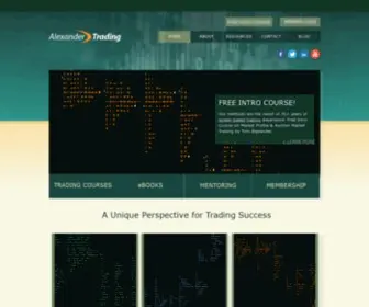 Alexandertrading.com(Alexander Trading) Screenshot