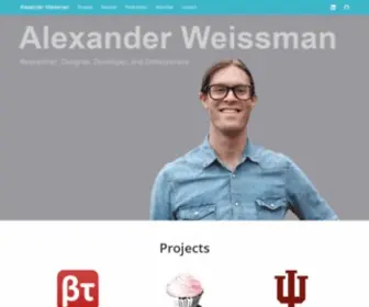 Alexanderweissman.com(Alexander Weissman) Screenshot