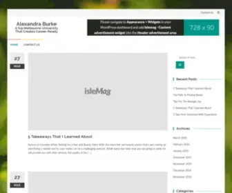 Alexandra-Burke.us(Alexandra Burke) Screenshot