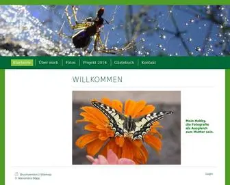 Alexandra-Doepp.de(Über mich) Screenshot