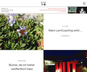 Alexandra-Lux.de(LernCoaching München) Screenshot