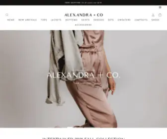 Alexandraandcoboutique.com(Alexandra and Co) Screenshot