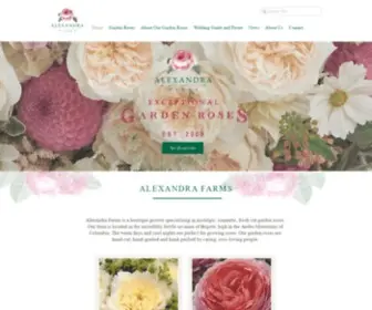 Alexandrafarms.com(Alexandra Farms) Screenshot