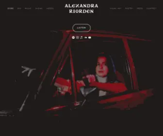 Alexandrariorden.com(Alexandra Riorden) Screenshot