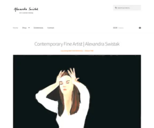 Alexandraswistak.com(Contemporary Art for Sale) Screenshot