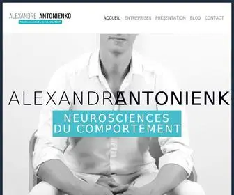 Alexandre-Antonienko.com(ACCUEIL) Screenshot