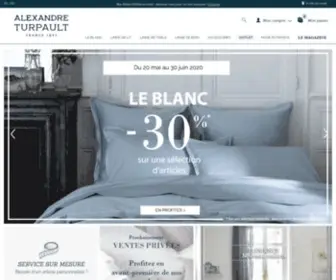 Alexandre-Turpault.com(Découvrez l'univers Alexandre Turpault dans la boutique officielle en ligne) Screenshot