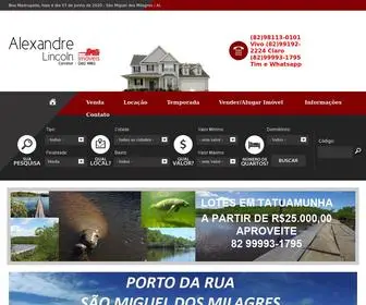 Alexandrelimoveis.com.br(Alexandre L Imóveis) Screenshot