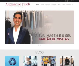 Alexandretaleb.com.br(Consultoria de Imagem e Estilo Masculino com Alexandre Taleb) Screenshot