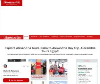 Alexandriadaytours.com(Alexandria Tours) Screenshot