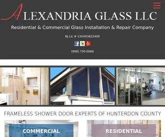 Alexandriaglassllc.com(Frameless Shower Doors) Screenshot