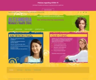 Alexandriawomensclinic.com(Alexandria Womens Clinic) Screenshot