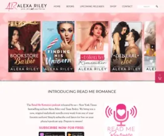 Alexariley.com(Author Alexa Riley) Screenshot