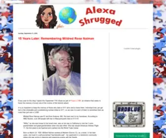 Alexashrugged.com(Alexa Shrugged) Screenshot