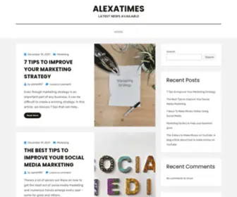 Alexatimes.com(ALEXATIMES) Screenshot