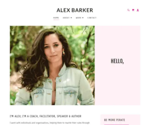 Alexbarker.co.uk(Alex Barker) Screenshot