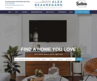 Alexbeauregard.com(Alex Beauregard) Screenshot