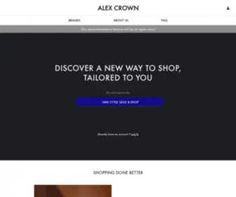 Alexcrown.com(Alex Crown) Screenshot