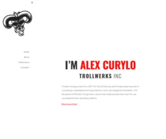 Alexcurylo.com Screenshot