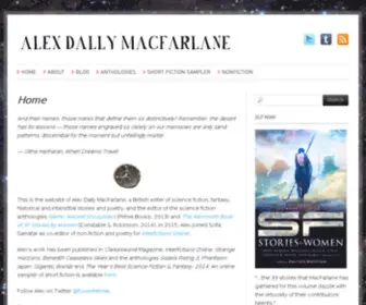 AlexDallymacFarlane.com(Alex dally macfarlane) Screenshot