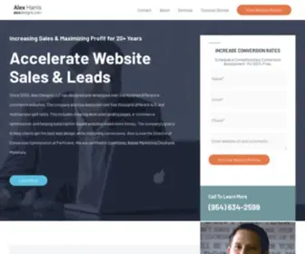 AlexDesigns.com(Alex Harris Conversion Expert) Screenshot