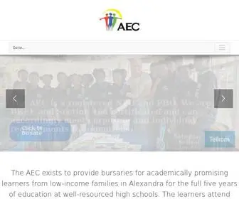 Alexeducation.org.za(Alexandra Education Committee) Screenshot