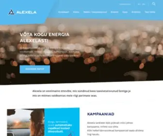 Alexelaoil.ee(Vähenda oma sõitude keskkonnamõju) Screenshot