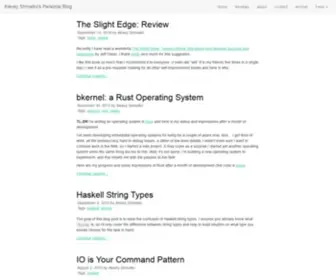Alexeyshmalko.com(Alexey) Screenshot