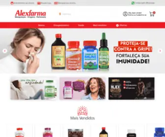 Alexfarma.com.br(Alexfarma) Screenshot