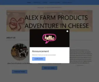 Alexfarmproducts.ca(Alex Farm Products) Screenshot