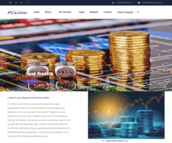 Alexfinance.org(ALEX FINANCE INVESTMENT GMBH) Screenshot