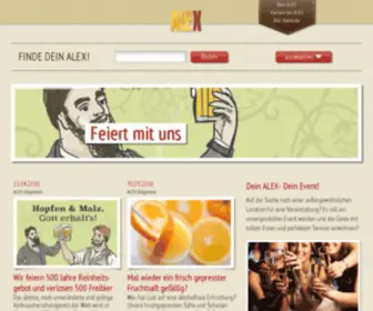 Alexgastro.de(Dein ALEX) Screenshot