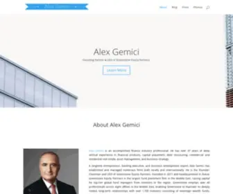 Alexgemici.com(Alex Gemici) Screenshot