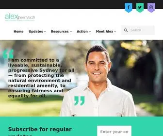 Alexgreenwich.com(Alex Greenwich) Screenshot