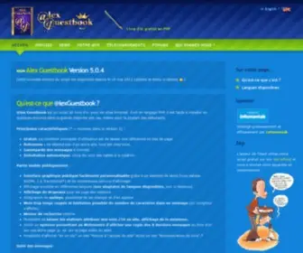 Alexguestbook.net(Alex Guestbook) Screenshot