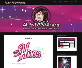 Alexheberling.com(Comics by Alex Heberling) Screenshot