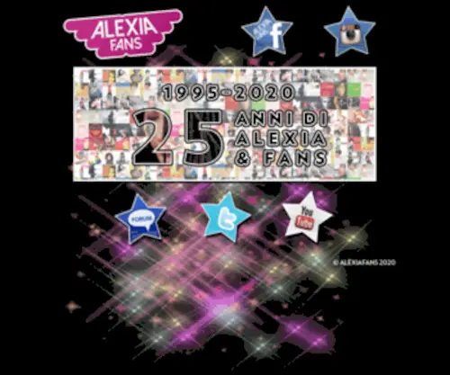 Alexiafans.com(ALEXIA fans) Screenshot