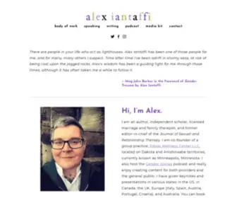 Alexiantaffi.com(Alex iantaffi) Screenshot