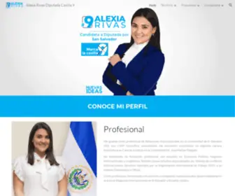 Alexiarivasdiputada.com(Alexia Rivas Diputada Casilla 9) Screenshot