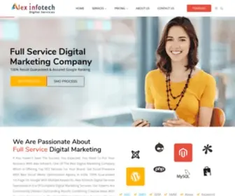 Alexinfotech.online(Best Digital Marketing Company In Bhopal) Screenshot