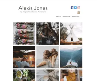 Alexisjones.com(Mysite) Screenshot