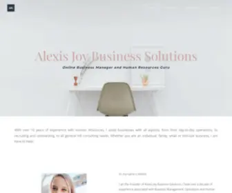 Alexisjoybusinesssolutions.com(Alexisjoybusinesssolutions) Screenshot