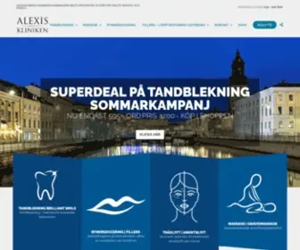 Alexiskliniken.se(Tandblekning) Screenshot